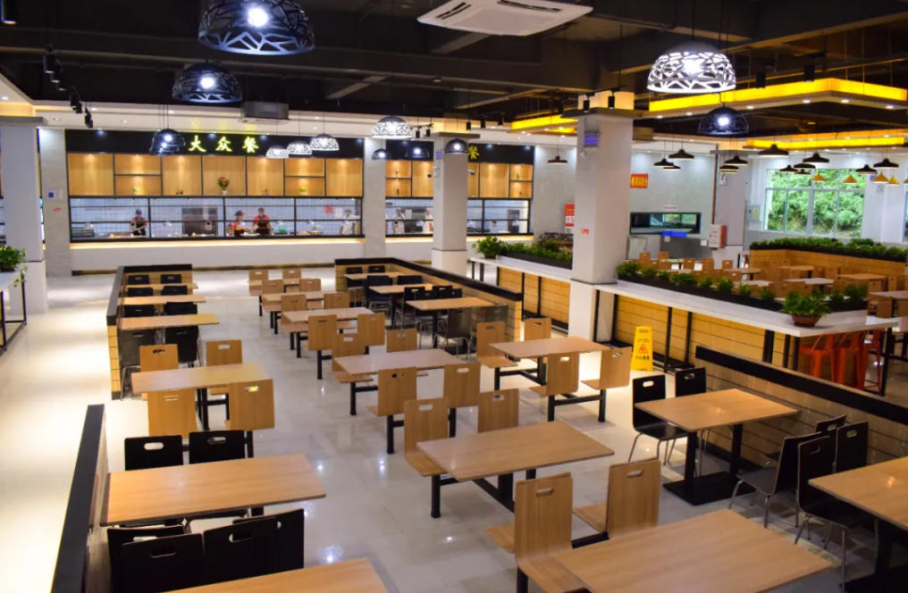 高新技术学校校园食堂 高新技术学校校园食堂